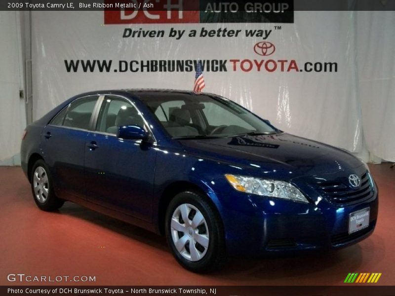 Blue Ribbon Metallic / Ash 2009 Toyota Camry LE