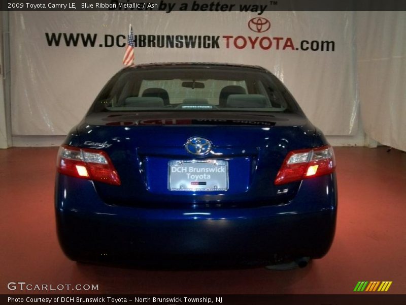 Blue Ribbon Metallic / Ash 2009 Toyota Camry LE