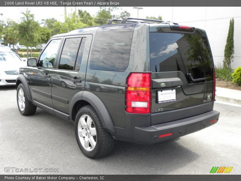 Tonga Green Pearl / Alpaca Beige 2006 Land Rover LR3 V8 HSE
