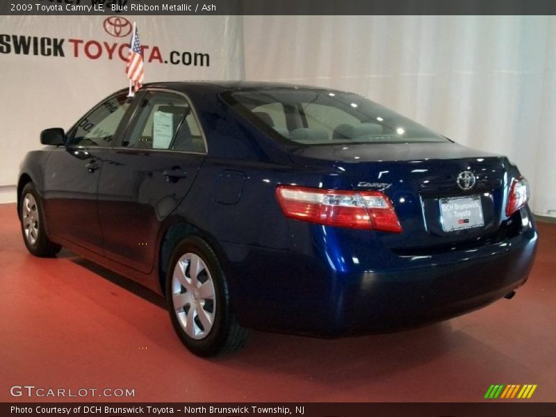 Blue Ribbon Metallic / Ash 2009 Toyota Camry LE