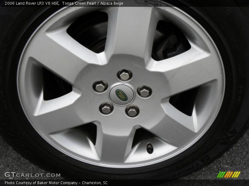 Tonga Green Pearl / Alpaca Beige 2006 Land Rover LR3 V8 HSE