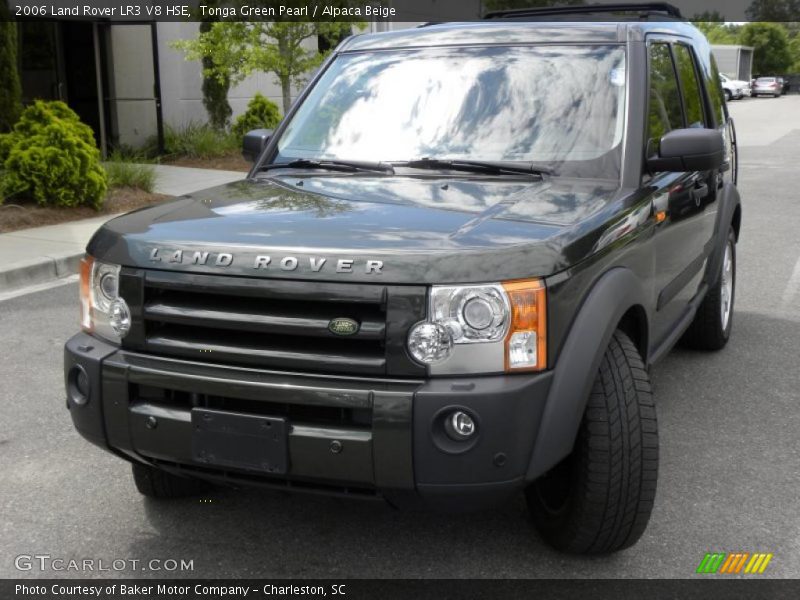 Tonga Green Pearl / Alpaca Beige 2006 Land Rover LR3 V8 HSE