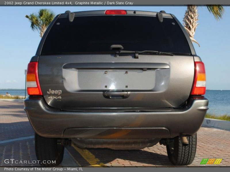 Graphite Metallic / Dark Slate Gray 2002 Jeep Grand Cherokee Limited 4x4