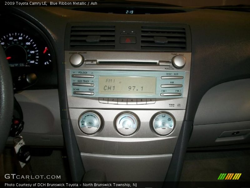 Blue Ribbon Metallic / Ash 2009 Toyota Camry LE