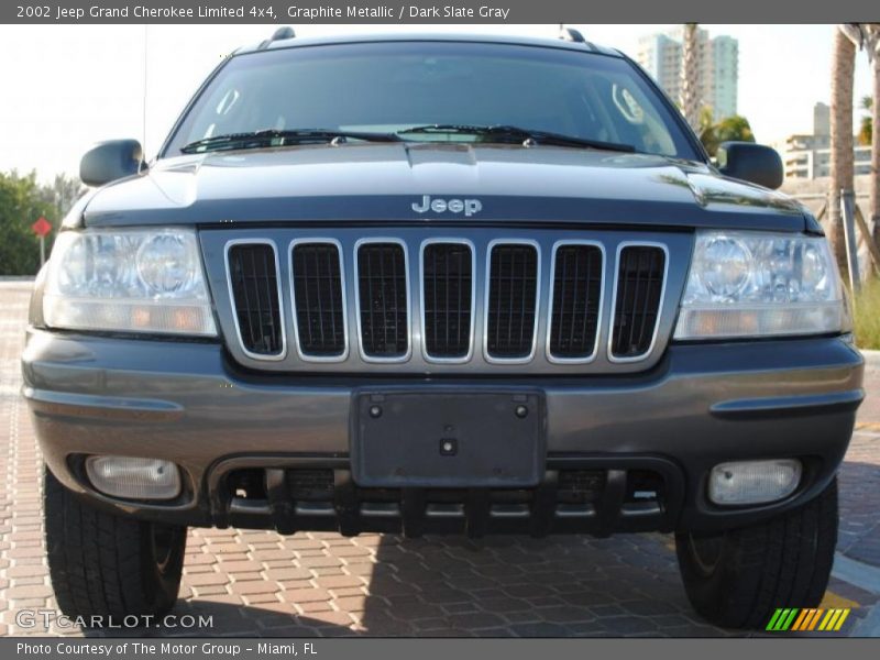 Graphite Metallic / Dark Slate Gray 2002 Jeep Grand Cherokee Limited 4x4