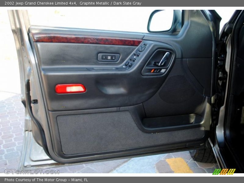 Graphite Metallic / Dark Slate Gray 2002 Jeep Grand Cherokee Limited 4x4