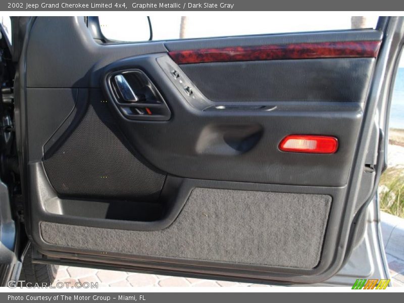 Graphite Metallic / Dark Slate Gray 2002 Jeep Grand Cherokee Limited 4x4