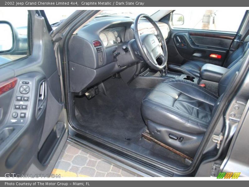 2002 Grand Cherokee Limited 4x4 Dark Slate Gray Interior