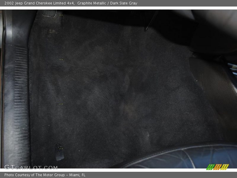 Graphite Metallic / Dark Slate Gray 2002 Jeep Grand Cherokee Limited 4x4