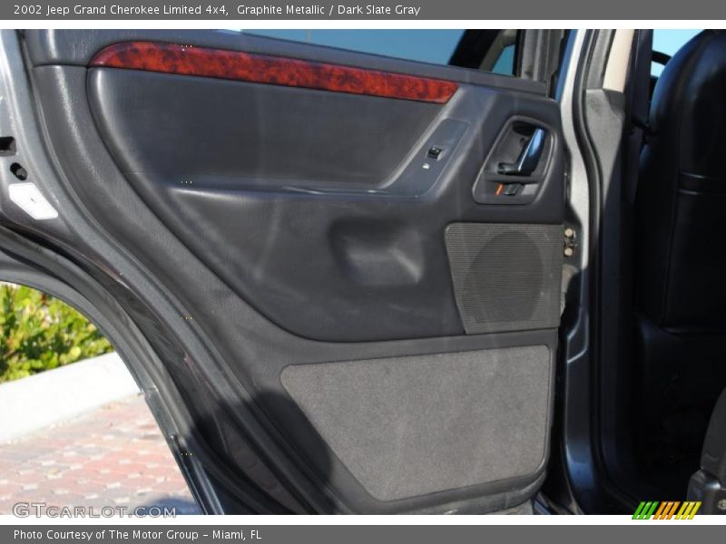 Graphite Metallic / Dark Slate Gray 2002 Jeep Grand Cherokee Limited 4x4