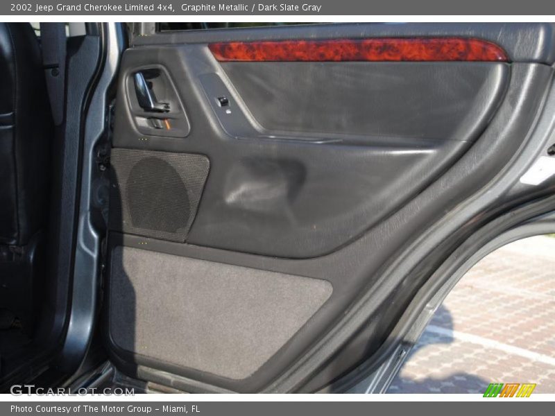 Graphite Metallic / Dark Slate Gray 2002 Jeep Grand Cherokee Limited 4x4