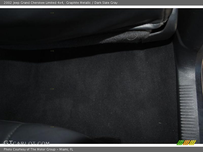 Graphite Metallic / Dark Slate Gray 2002 Jeep Grand Cherokee Limited 4x4