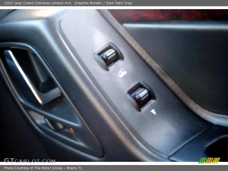 Graphite Metallic / Dark Slate Gray 2002 Jeep Grand Cherokee Limited 4x4