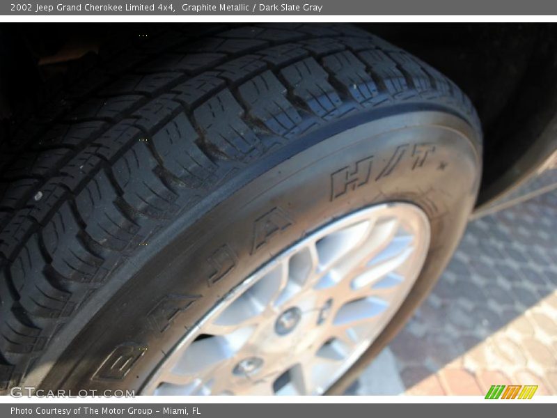 Graphite Metallic / Dark Slate Gray 2002 Jeep Grand Cherokee Limited 4x4
