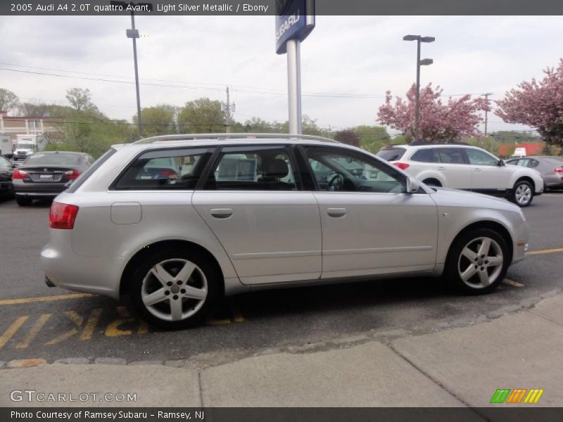 Light Silver Metallic / Ebony 2005 Audi A4 2.0T quattro Avant