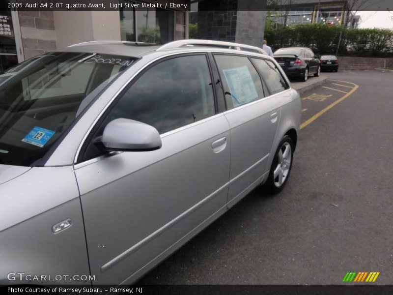 Light Silver Metallic / Ebony 2005 Audi A4 2.0T quattro Avant