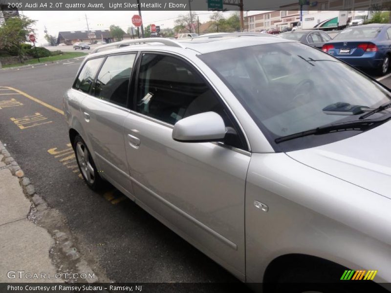 Light Silver Metallic / Ebony 2005 Audi A4 2.0T quattro Avant