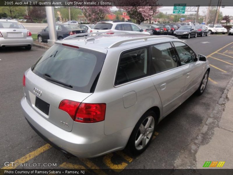 Light Silver Metallic / Ebony 2005 Audi A4 2.0T quattro Avant