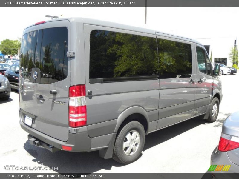 Graphite Gray / Black 2011 Mercedes-Benz Sprinter 2500 Passenger Van