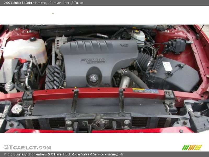 Crimson Pearl / Taupe 2003 Buick LeSabre Limited