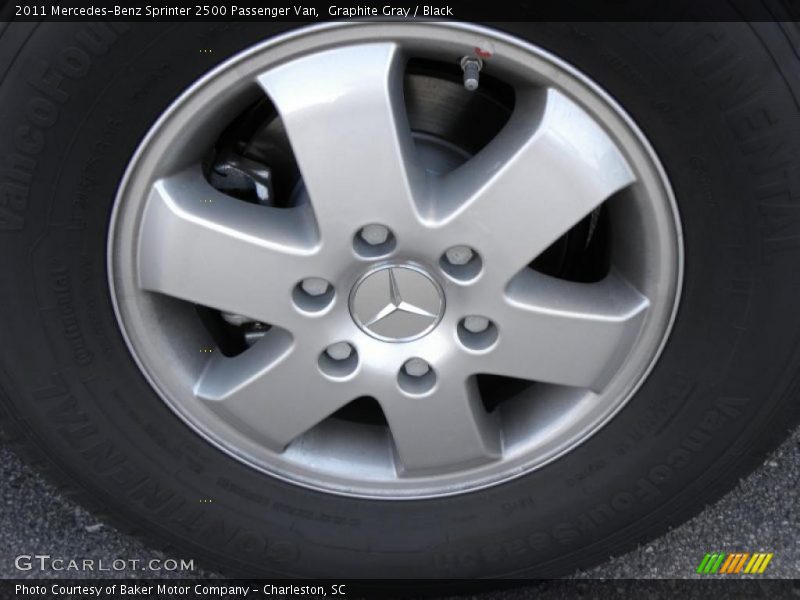 Graphite Gray / Black 2011 Mercedes-Benz Sprinter 2500 Passenger Van