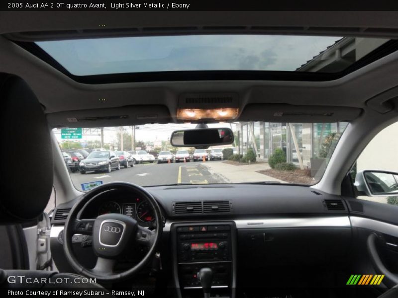 Light Silver Metallic / Ebony 2005 Audi A4 2.0T quattro Avant