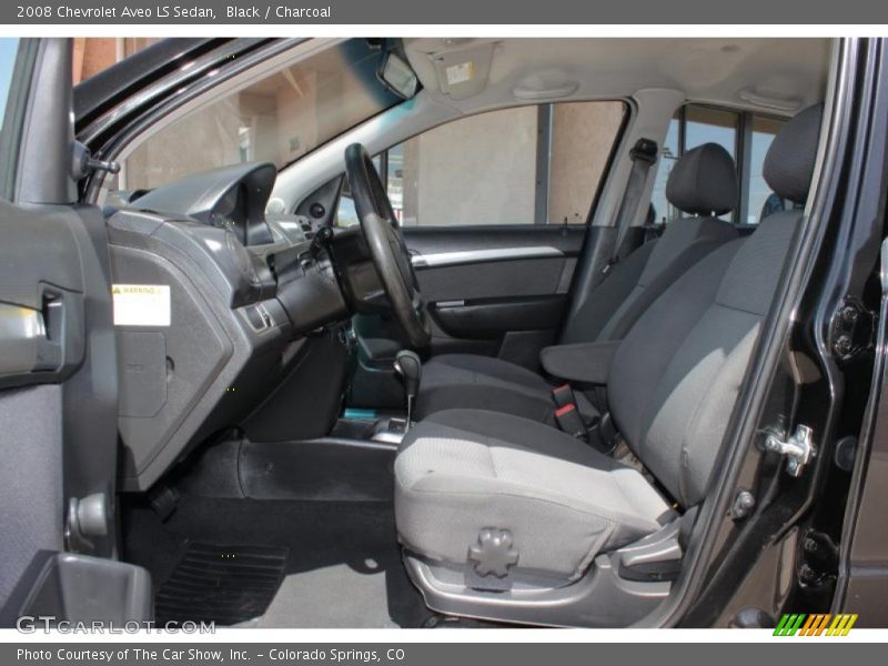 Black / Charcoal 2008 Chevrolet Aveo LS Sedan