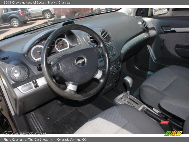 Black / Charcoal 2008 Chevrolet Aveo LS Sedan