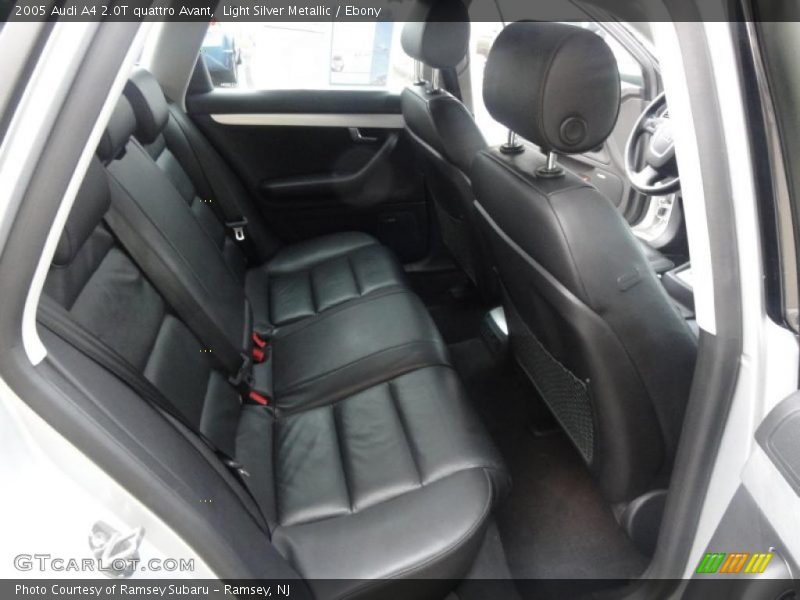 Light Silver Metallic / Ebony 2005 Audi A4 2.0T quattro Avant