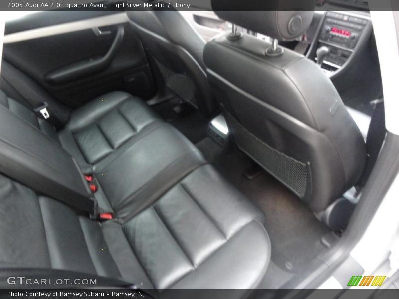 Light Silver Metallic / Ebony 2005 Audi A4 2.0T quattro Avant