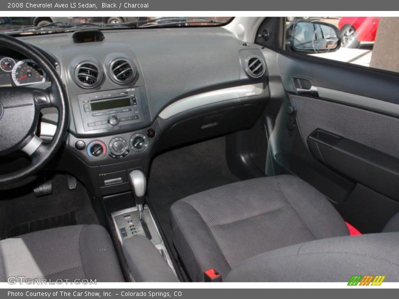 Black / Charcoal 2008 Chevrolet Aveo LS Sedan
