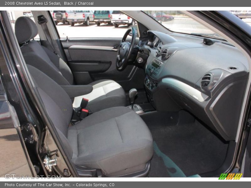 Black / Charcoal 2008 Chevrolet Aveo LS Sedan