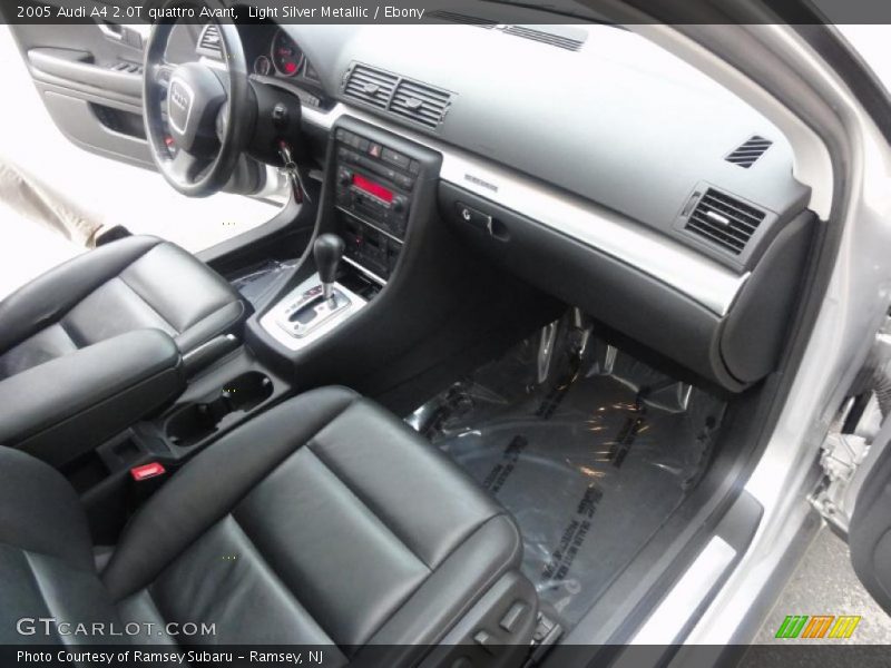 Light Silver Metallic / Ebony 2005 Audi A4 2.0T quattro Avant