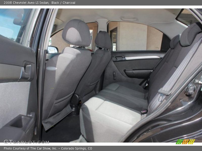 Black / Charcoal 2008 Chevrolet Aveo LS Sedan