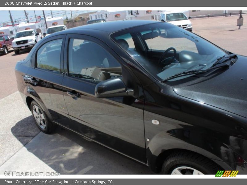 Black / Charcoal 2008 Chevrolet Aveo LS Sedan