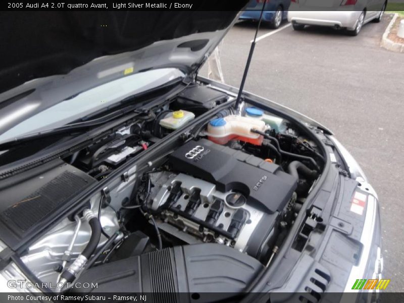  2005 A4 2.0T quattro Avant Engine - 2.0 Liter FSI Turbocharged DOHC 16-Valve 4 Cylinder