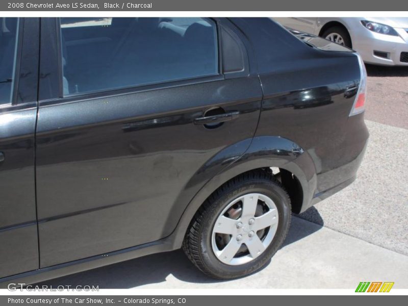 Black / Charcoal 2008 Chevrolet Aveo LS Sedan