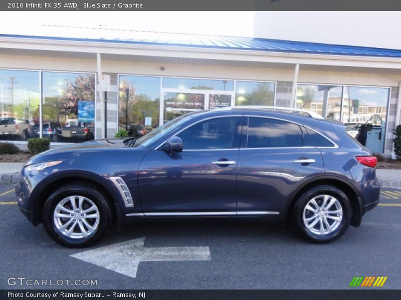 Blue Slate / Graphite 2010 Infiniti FX 35 AWD