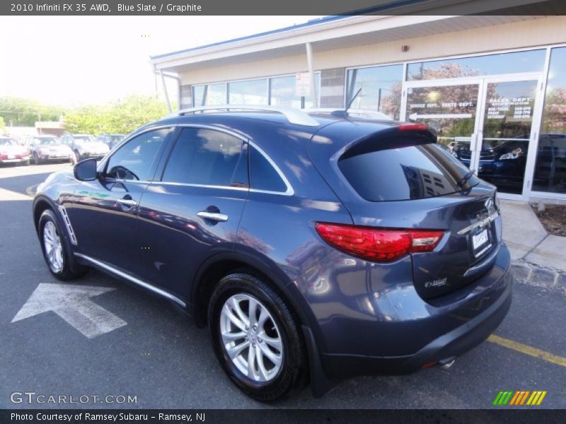 Blue Slate / Graphite 2010 Infiniti FX 35 AWD