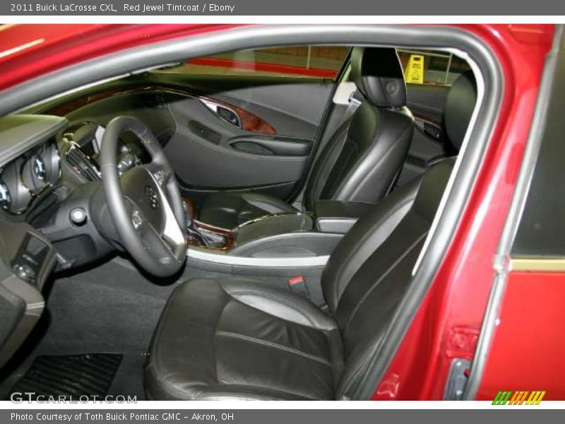 Red Jewel Tintcoat / Ebony 2011 Buick LaCrosse CXL