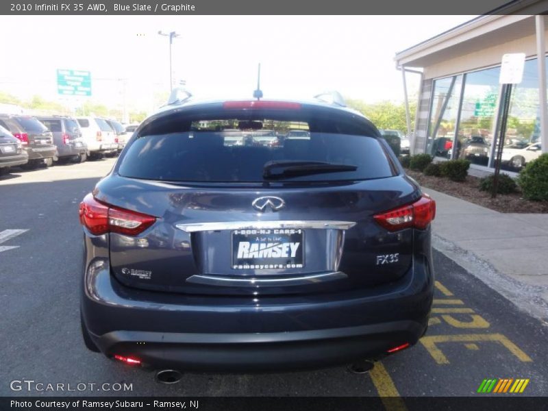 Blue Slate / Graphite 2010 Infiniti FX 35 AWD