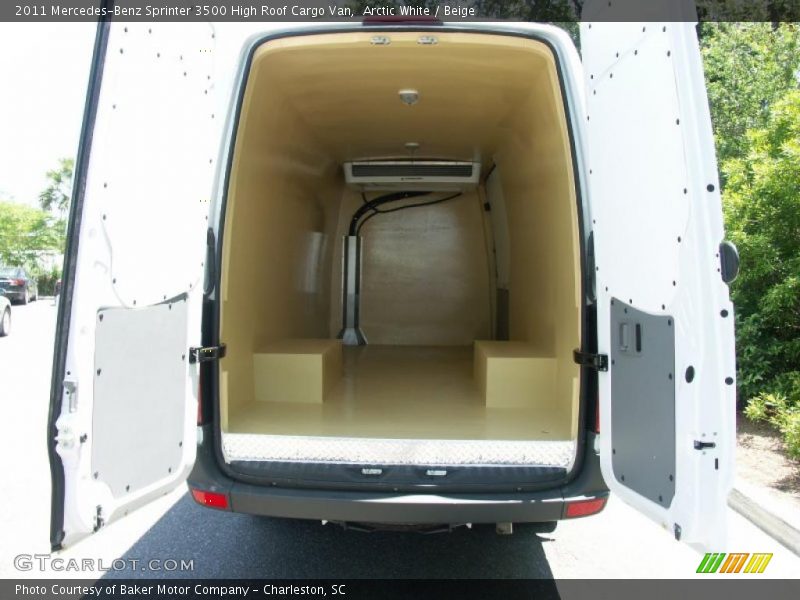 Arctic White / Beige 2011 Mercedes-Benz Sprinter 3500 High Roof Cargo Van