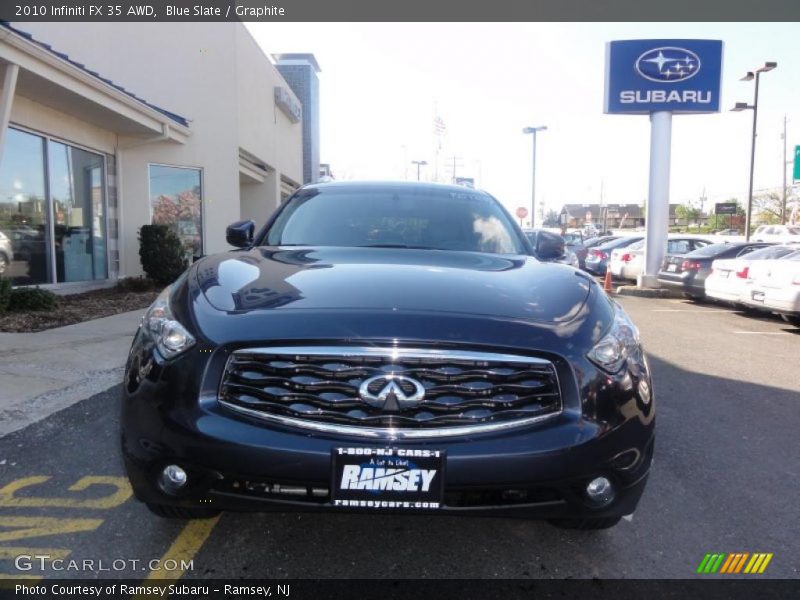 Blue Slate / Graphite 2010 Infiniti FX 35 AWD