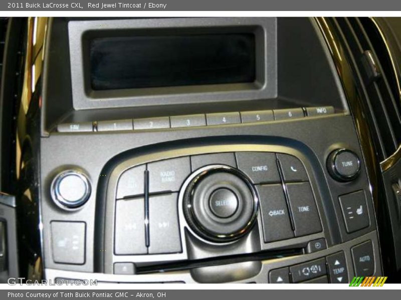 Red Jewel Tintcoat / Ebony 2011 Buick LaCrosse CXL