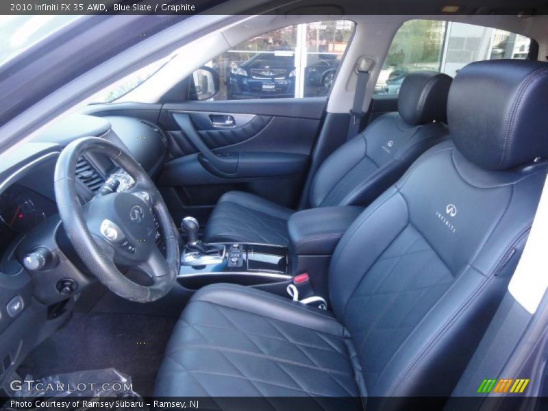 Blue Slate / Graphite 2010 Infiniti FX 35 AWD