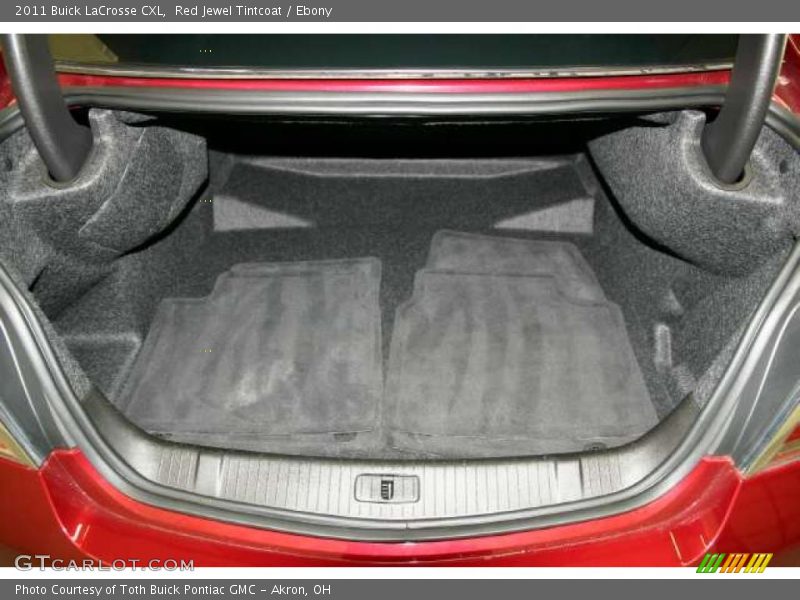 Red Jewel Tintcoat / Ebony 2011 Buick LaCrosse CXL