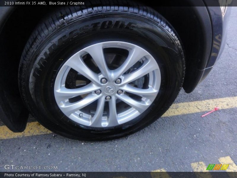 Blue Slate / Graphite 2010 Infiniti FX 35 AWD