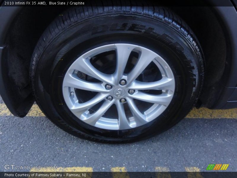 Blue Slate / Graphite 2010 Infiniti FX 35 AWD
