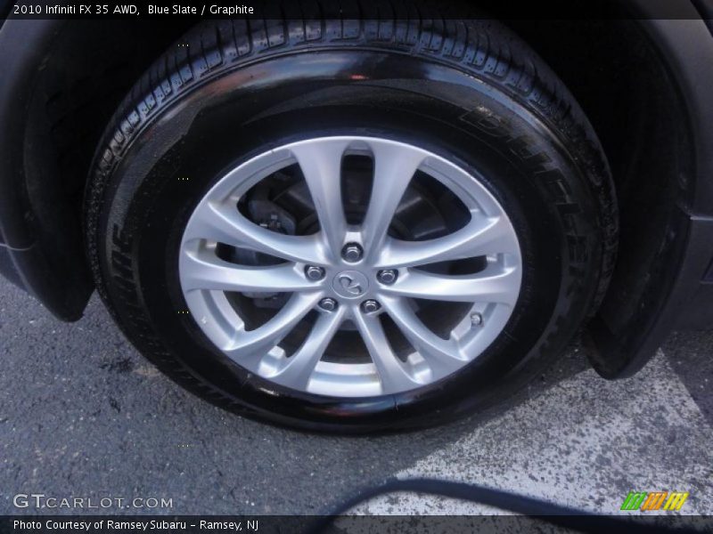 Blue Slate / Graphite 2010 Infiniti FX 35 AWD