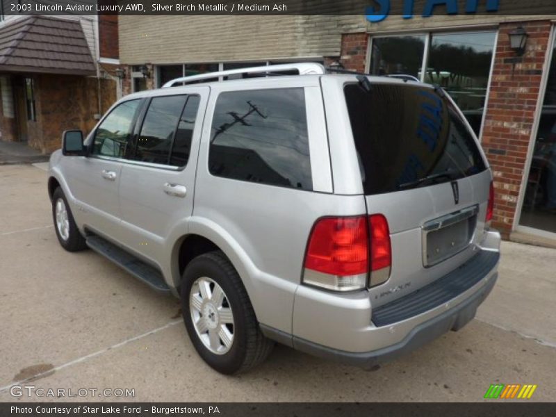 Silver Birch Metallic / Medium Ash 2003 Lincoln Aviator Luxury AWD